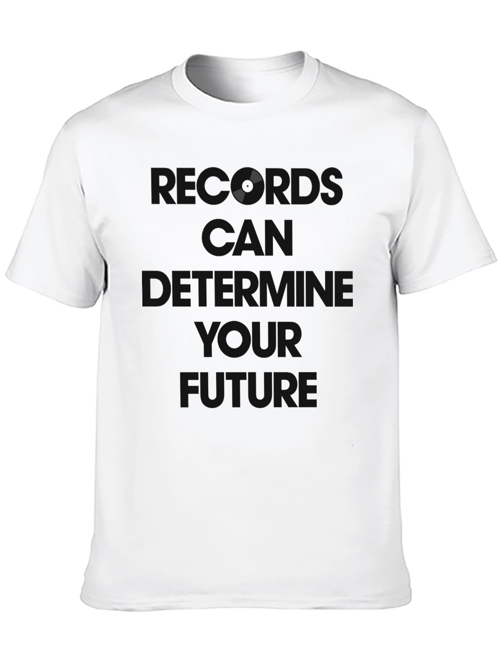 Modern Black Graphic Tee - Own Your Future