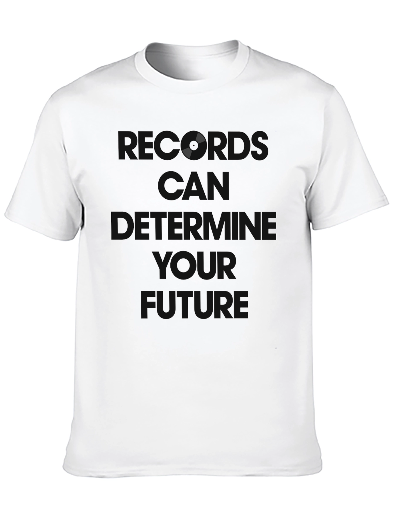 Modern Black Graphic Tee - Own Your Future