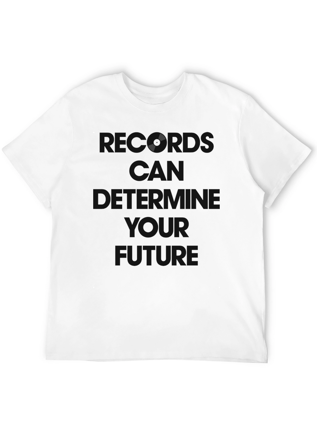 Modern Black Graphic Tee - Own Your Future