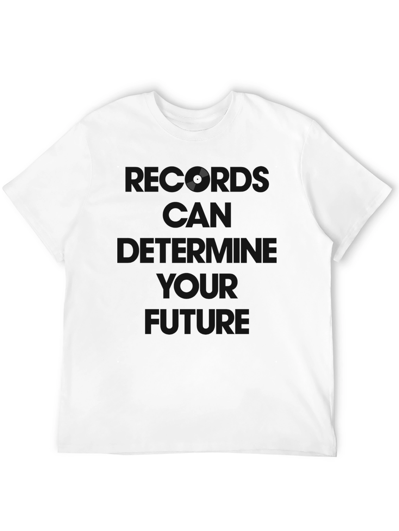 Modern Black Graphic Tee - Own Your Future