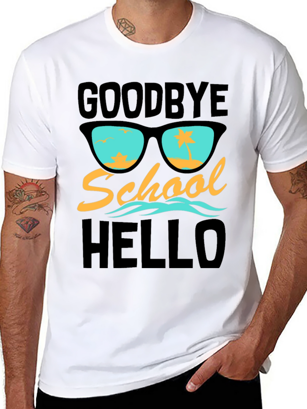 Goodbye School Hello Summer T-Shirt