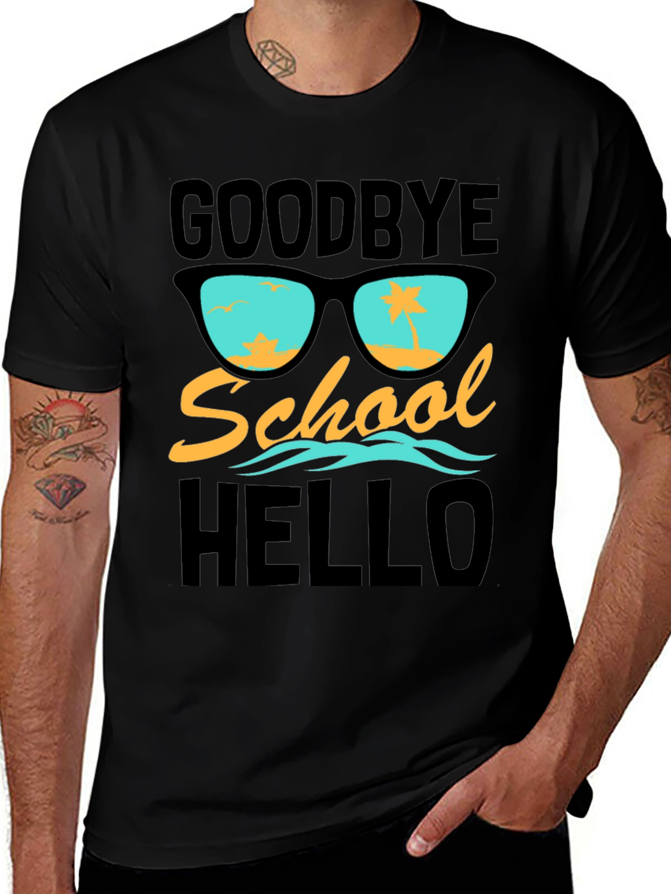Goodbye School Hello Summer T-Shirt