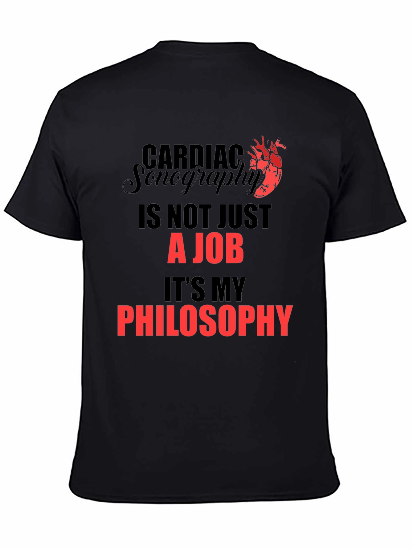 Cardiac Sonography Philosophy T-Shirt