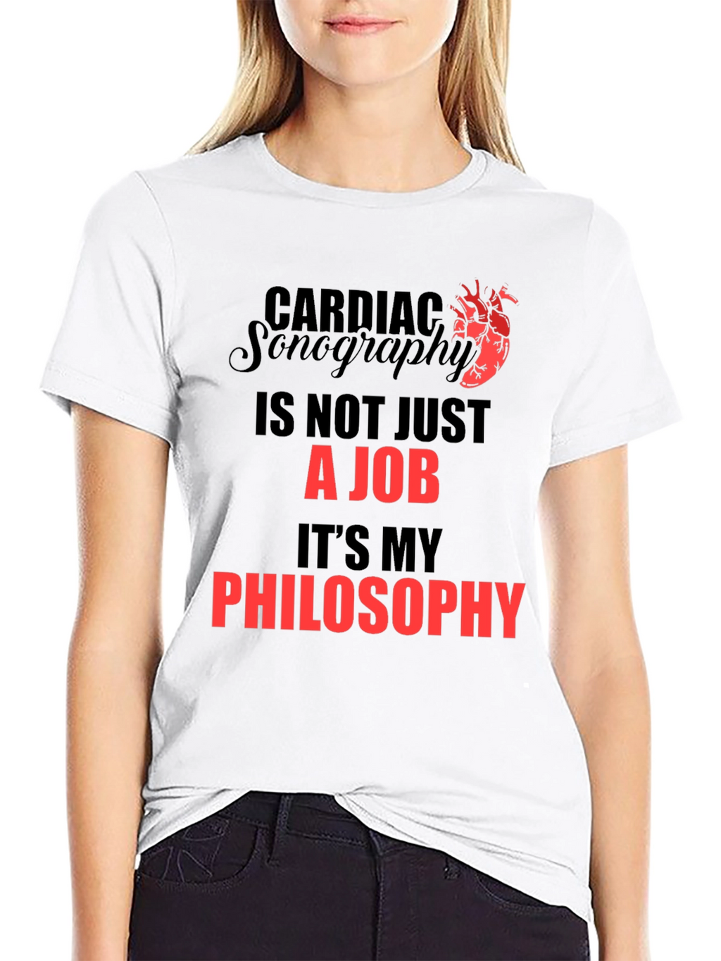 Cardiac Sonography Philosophy T-Shirt