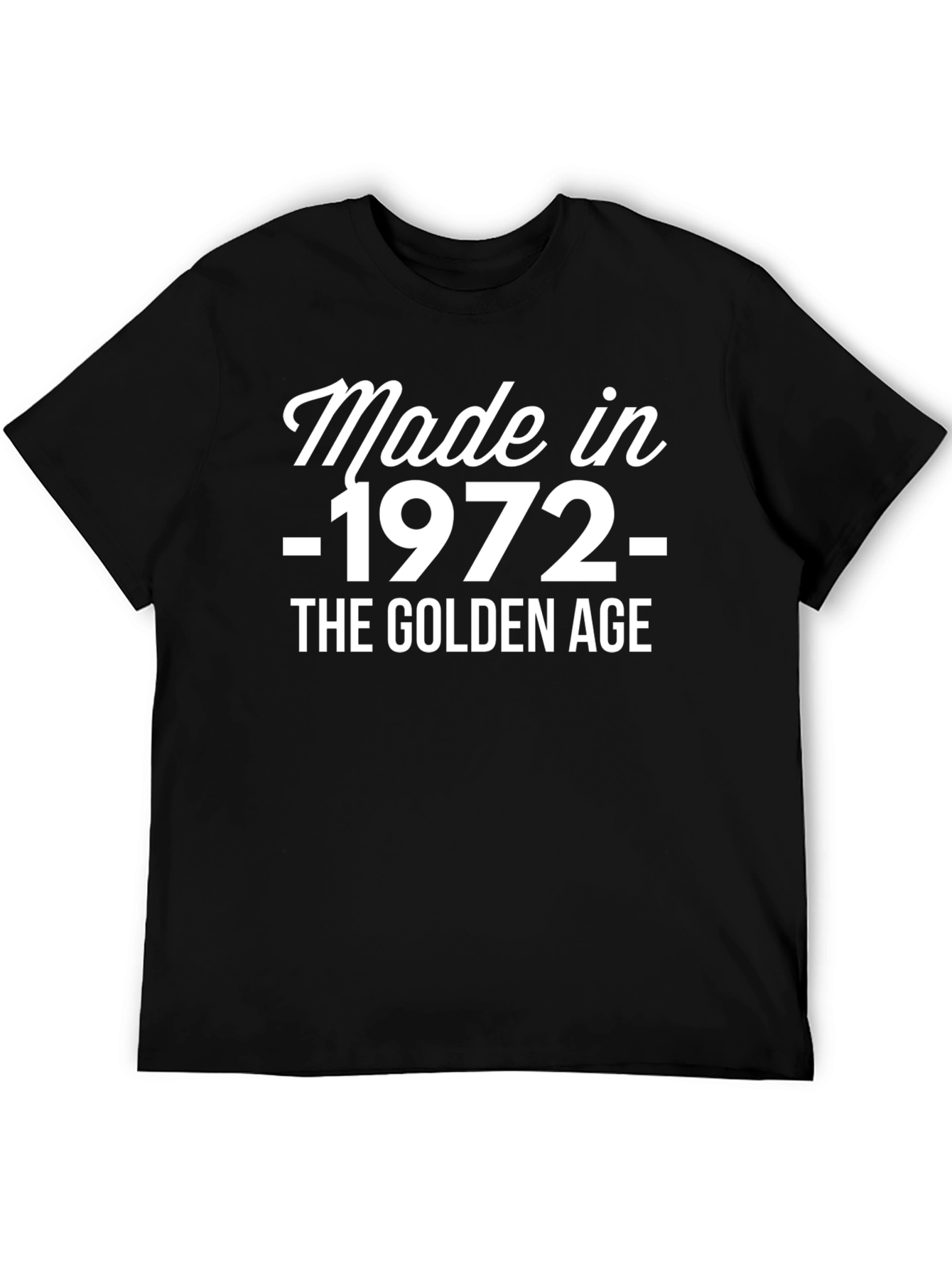Made in 1972 T-Shirt - Golden Age Vintage Tee