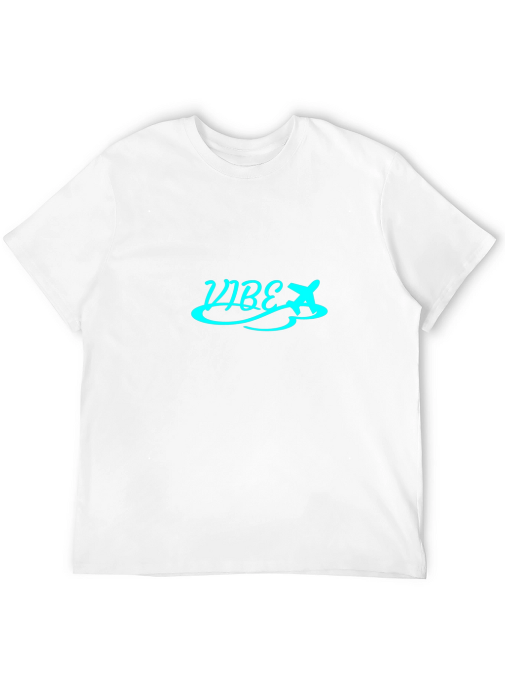 Black Vibe Airplane Graphic Tee