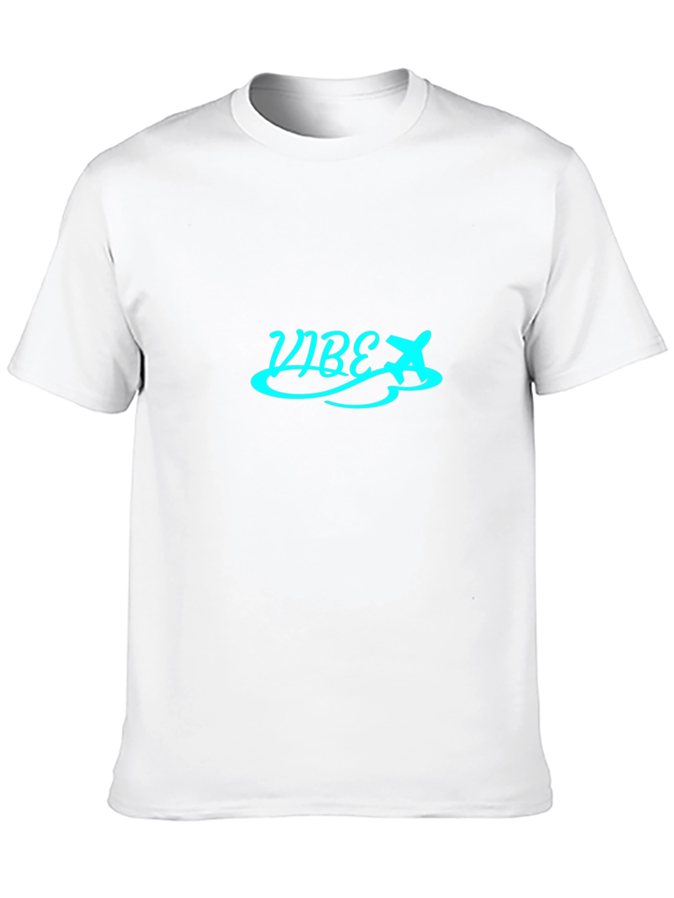 Black Vibe Airplane Graphic Tee