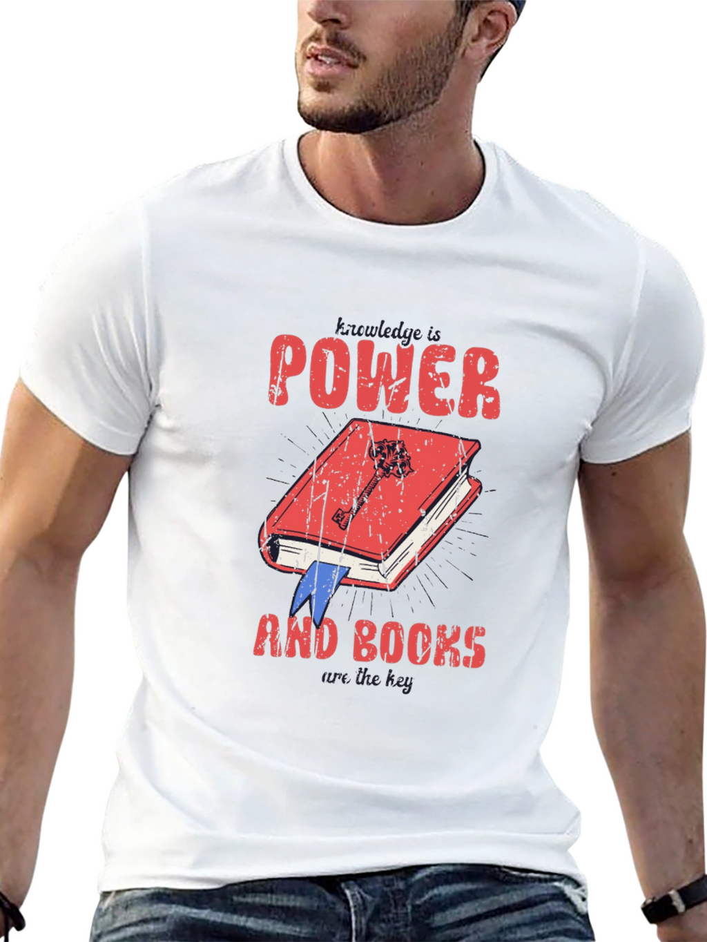 Knowledge is Power Graphic T-Shirt