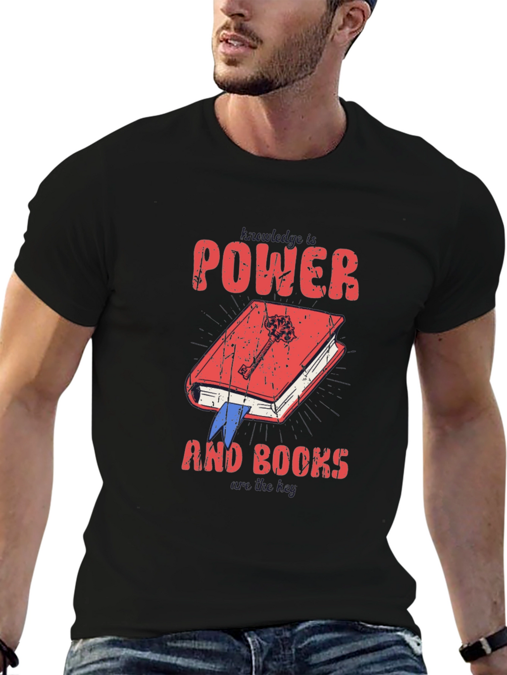 Knowledge is Power Graphic T-Shirt