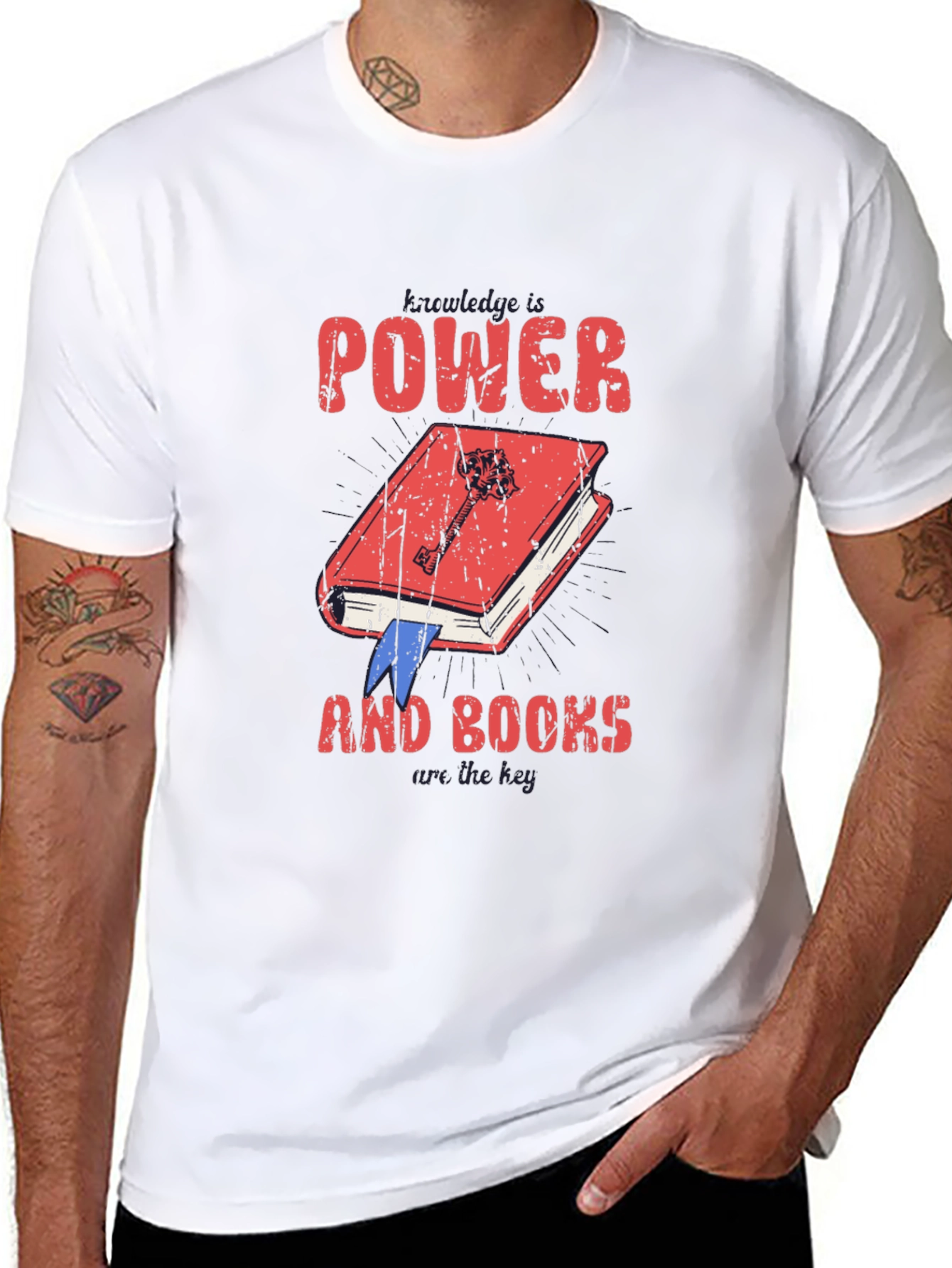 Knowledge is Power Graphic T-Shirt