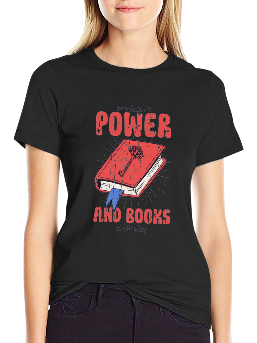Knowledge is Power Graphic T-Shirt