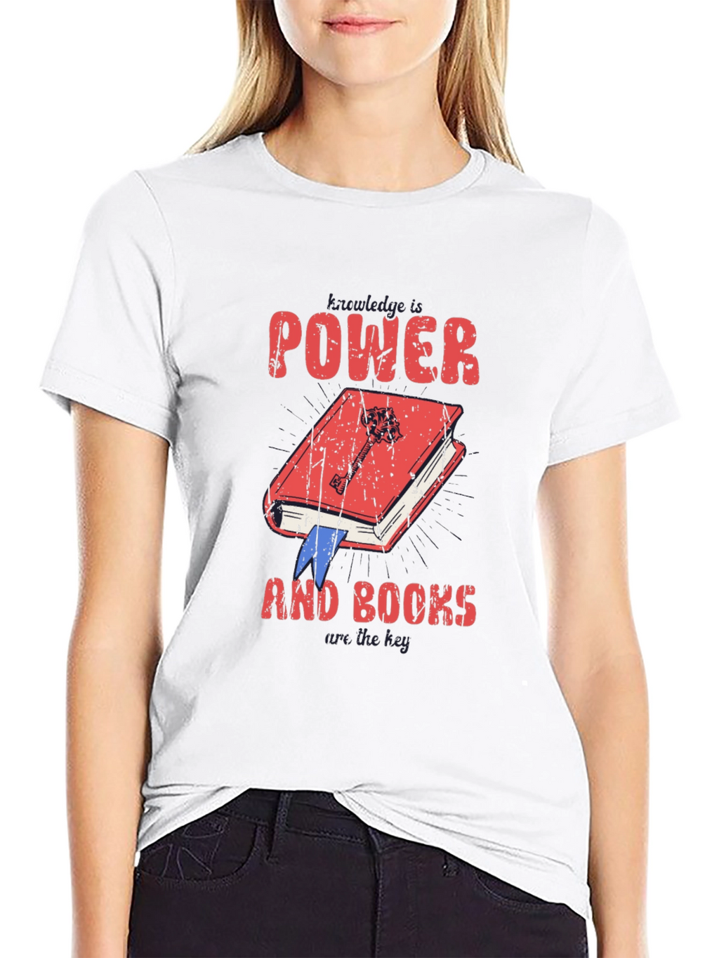 Knowledge is Power Graphic T-Shirt