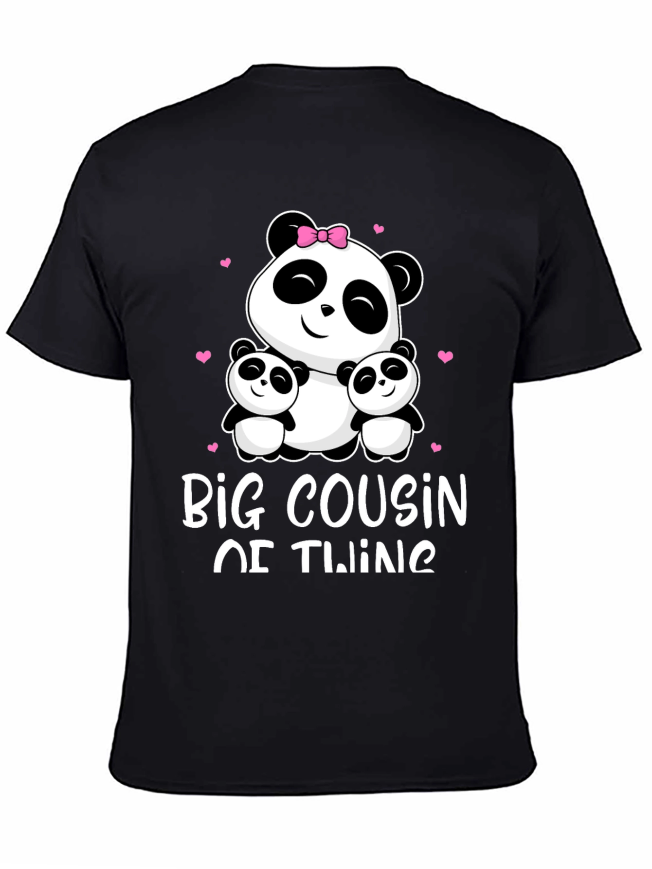 Big Cousin of Twins Panda Bear T-Shirt