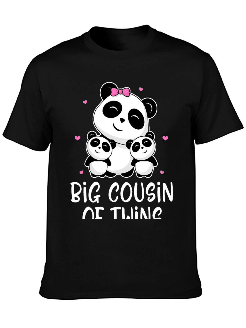 Big Cousin of Twins Panda Bear T-Shirt
