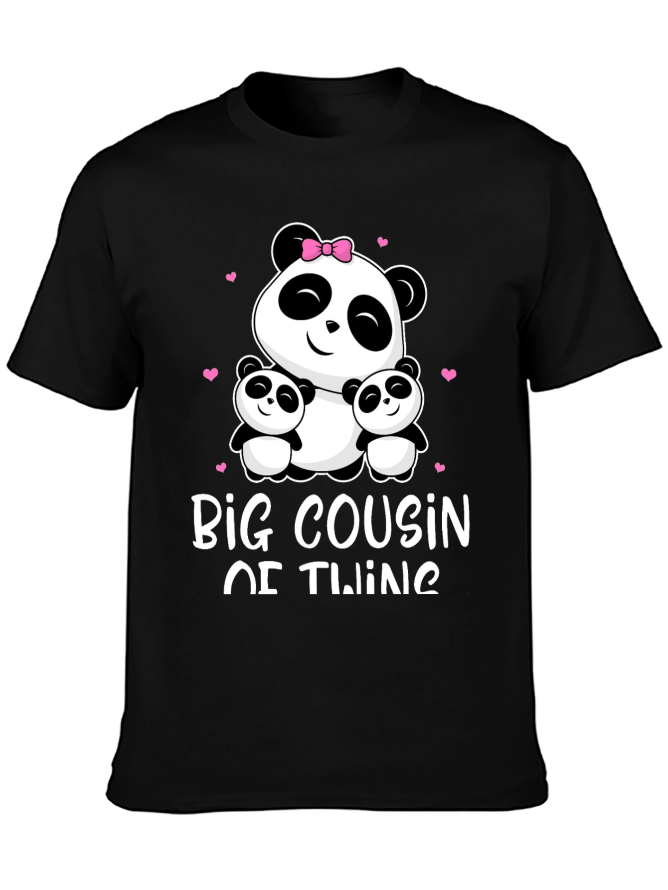 Big Cousin of Twins Panda Bear T-Shirt