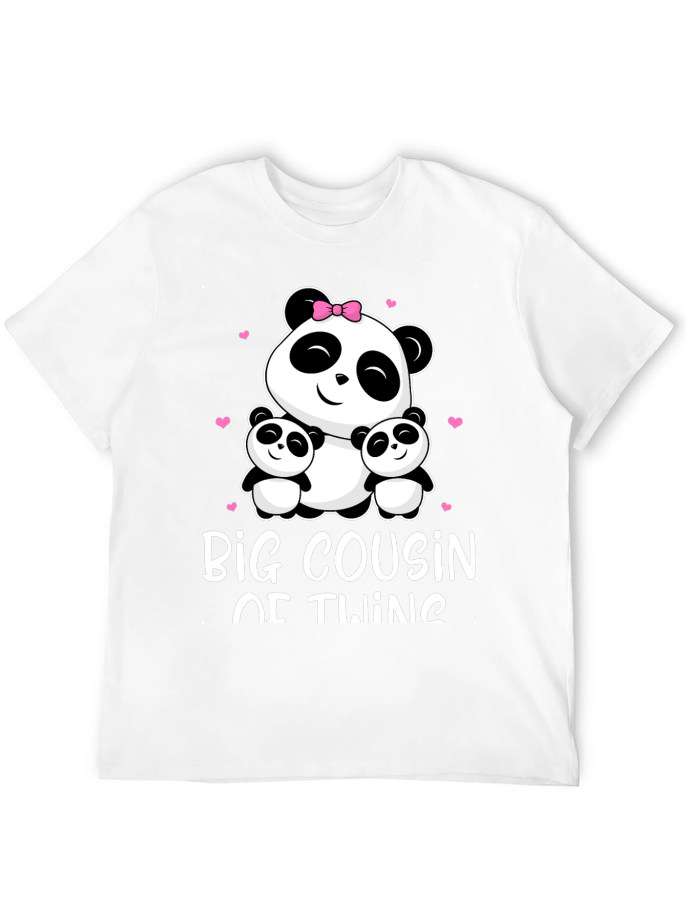 Big Cousin of Twins Panda Bear T-Shirt