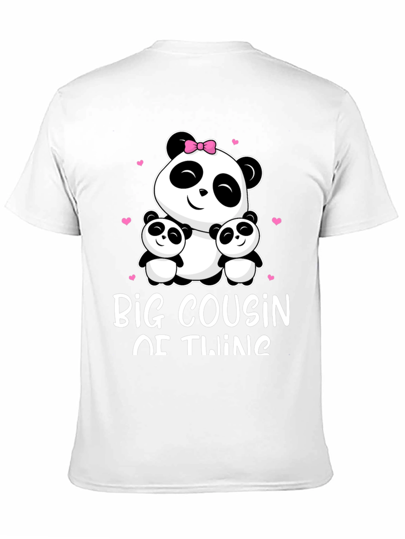 Big Cousin of Twins Panda Bear T-Shirt