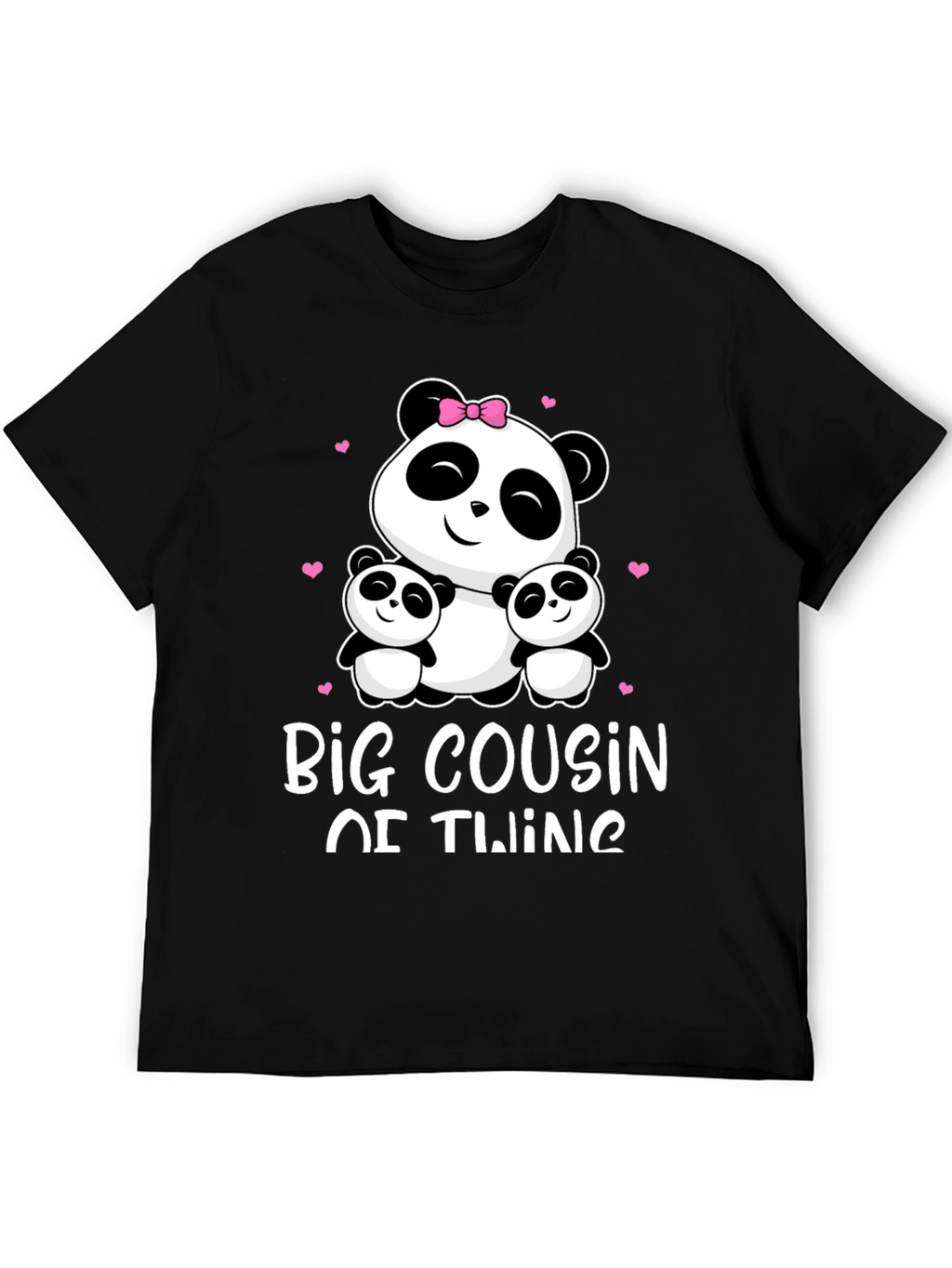 Big Cousin of Twins Panda Bear T-Shirt