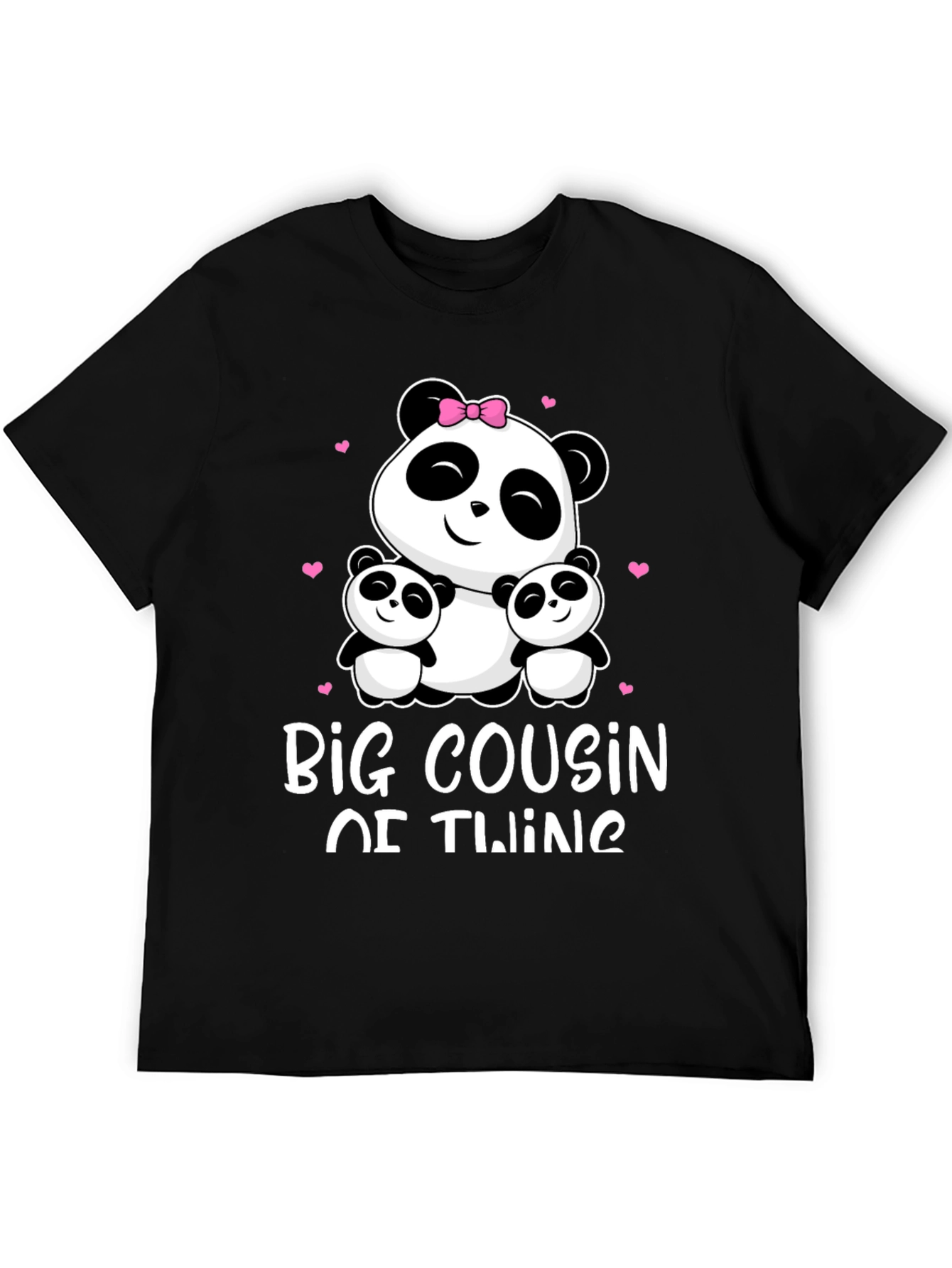 Big Cousin of Twins Panda Bear T-Shirt