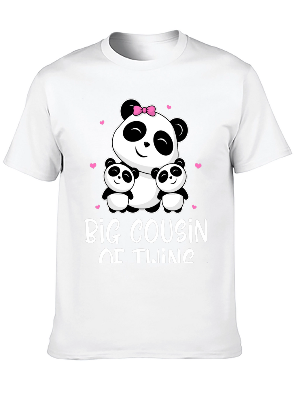 Big Cousin of Twins Panda Bear T-Shirt