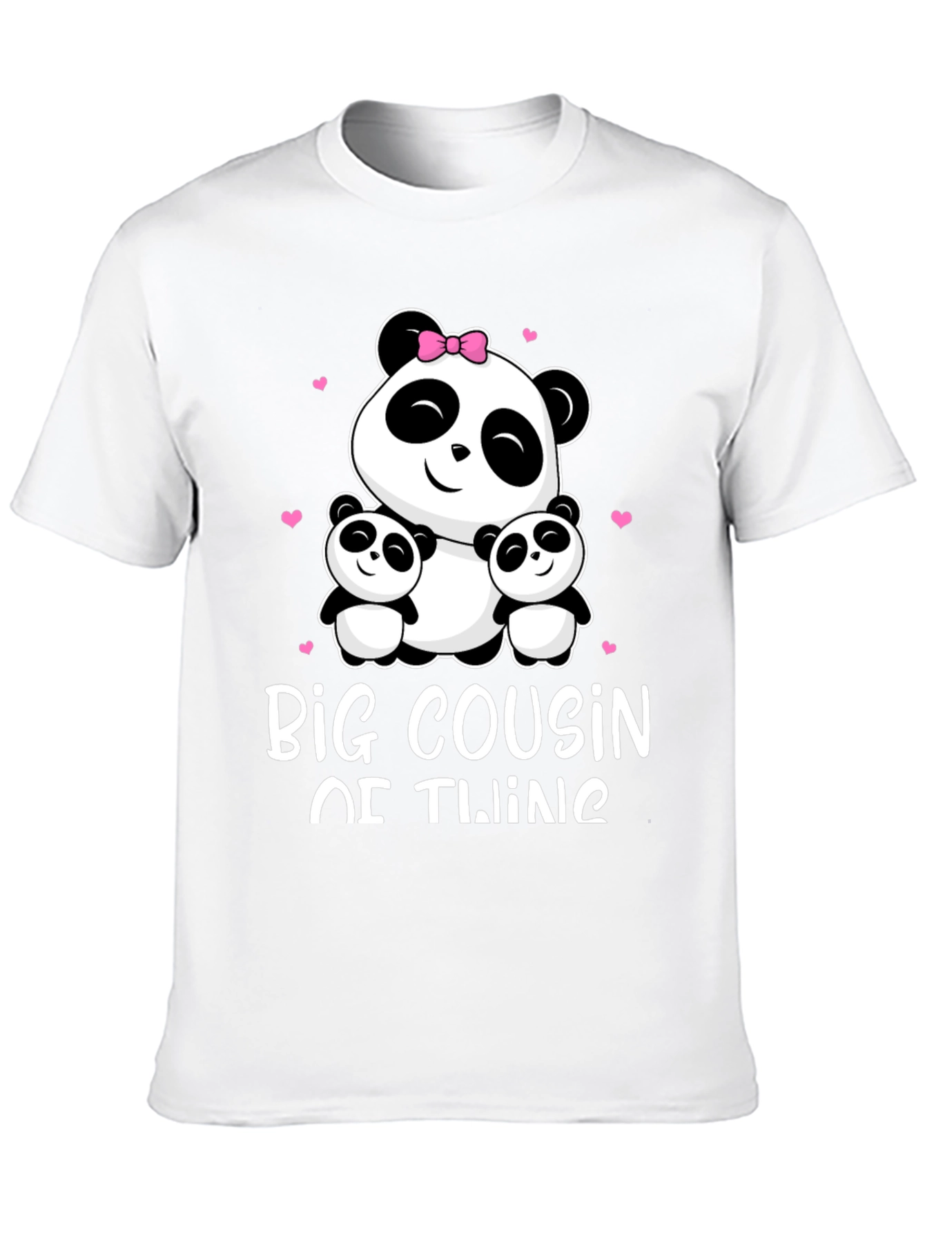 Big Cousin of Twins Panda Bear T-Shirt
