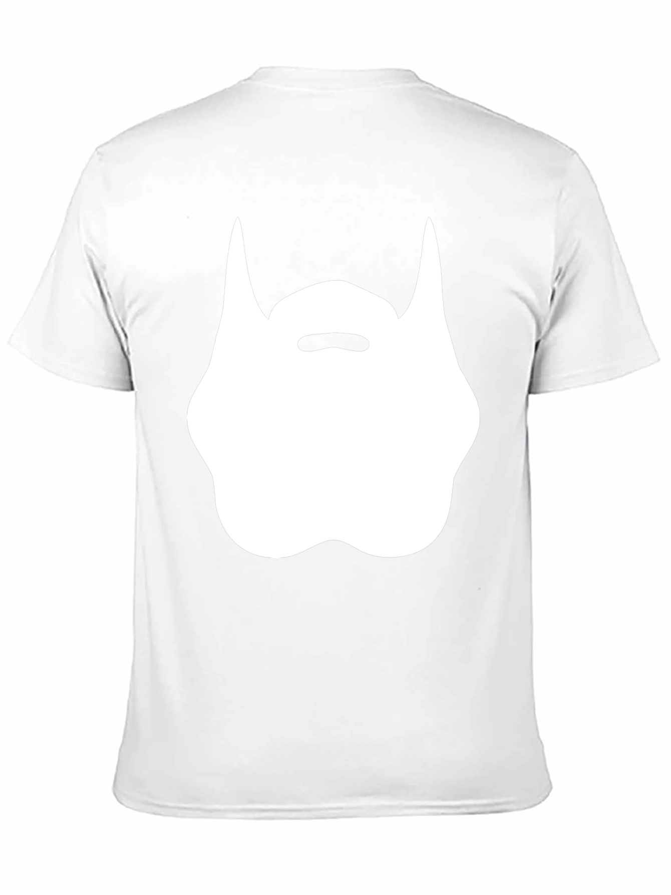Funny Beard Graphic Black T-Shirt