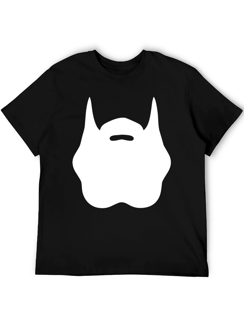 Funny Beard Graphic Black T-Shirt