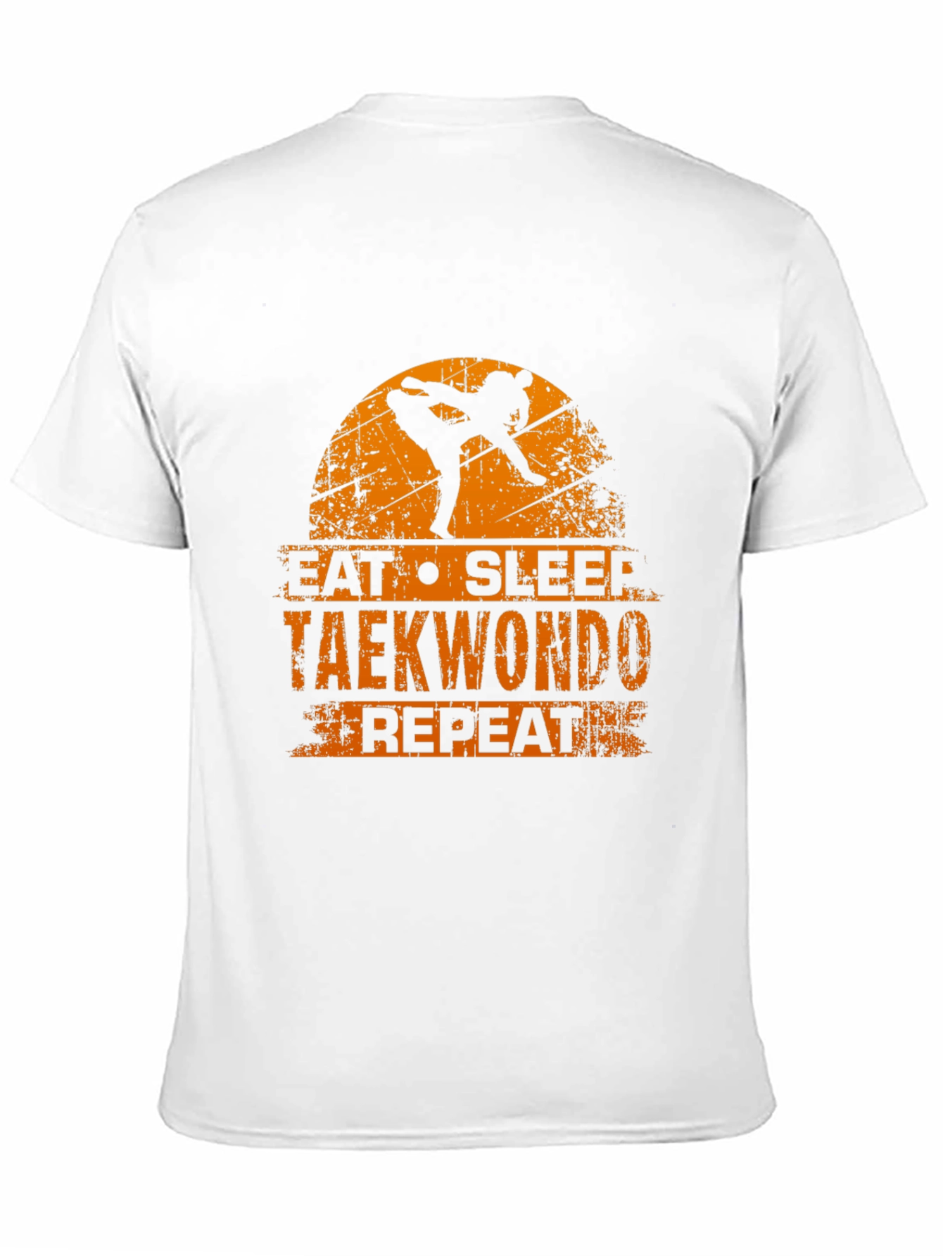 Eat Sleep Taekwondo Repeat Black T-Shirt