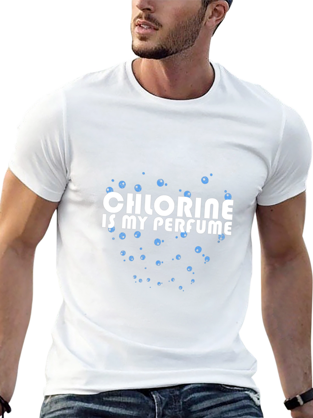 Chlorine is My Perfume Black T-Shirt