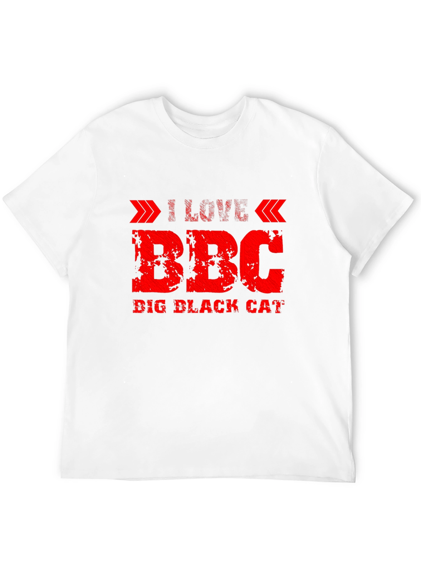 I Love BBC Big Black Cat T-Shirt
