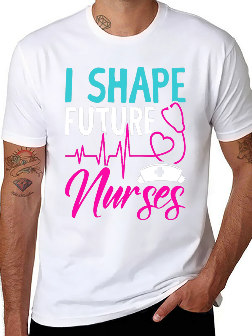 I Shape Future Nurses Graphic Tee