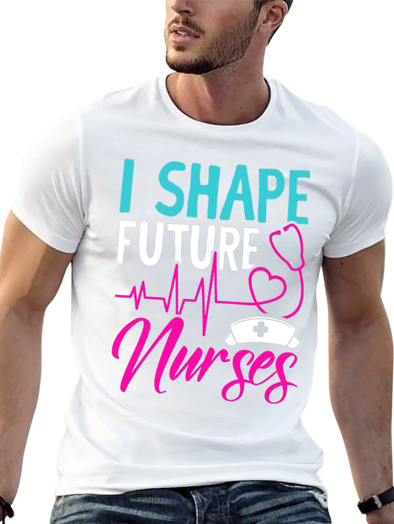 I Shape Future Nurses Graphic Tee