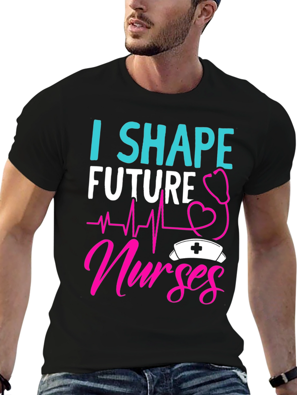 I Shape Future Nurses Graphic Tee