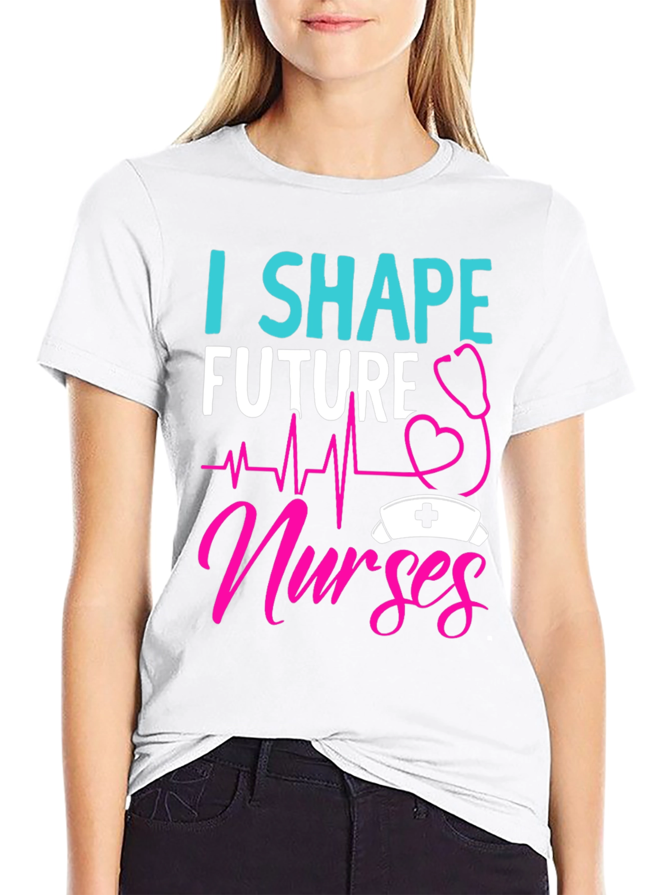 I Shape Future Nurses Graphic Tee