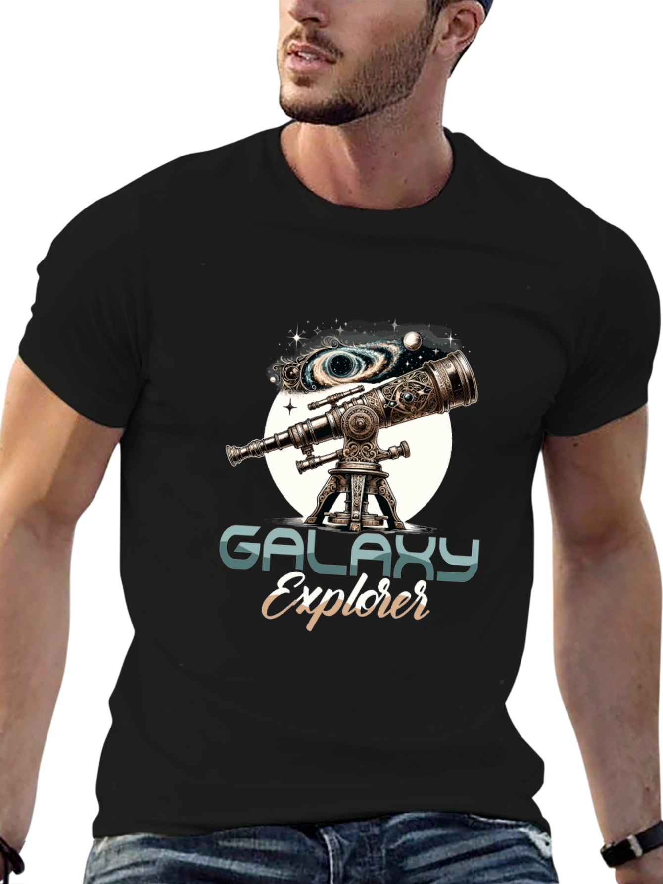 Galaxy Explorer Tee - Telescope Design