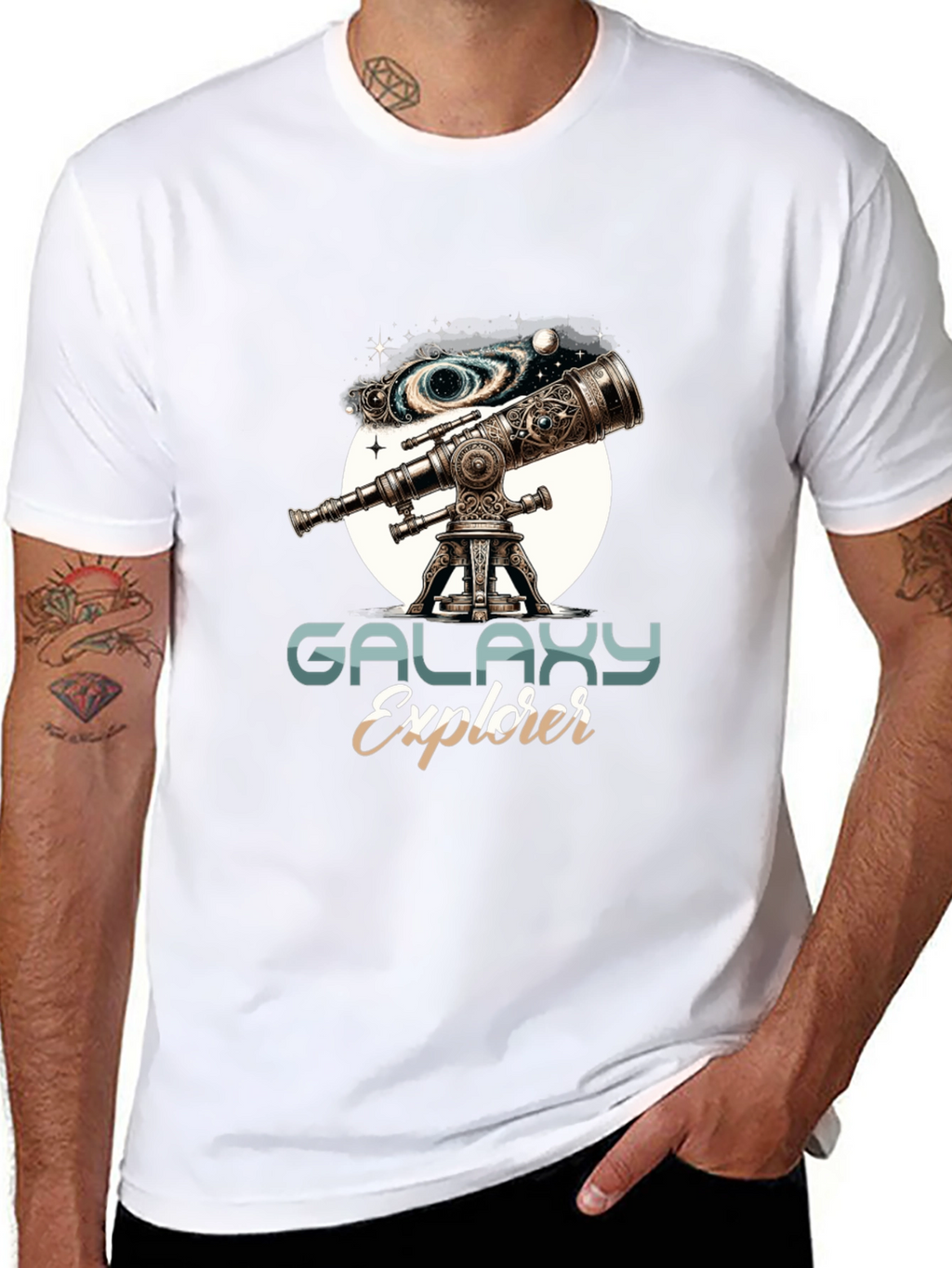 Galaxy Explorer Tee - Telescope Design
