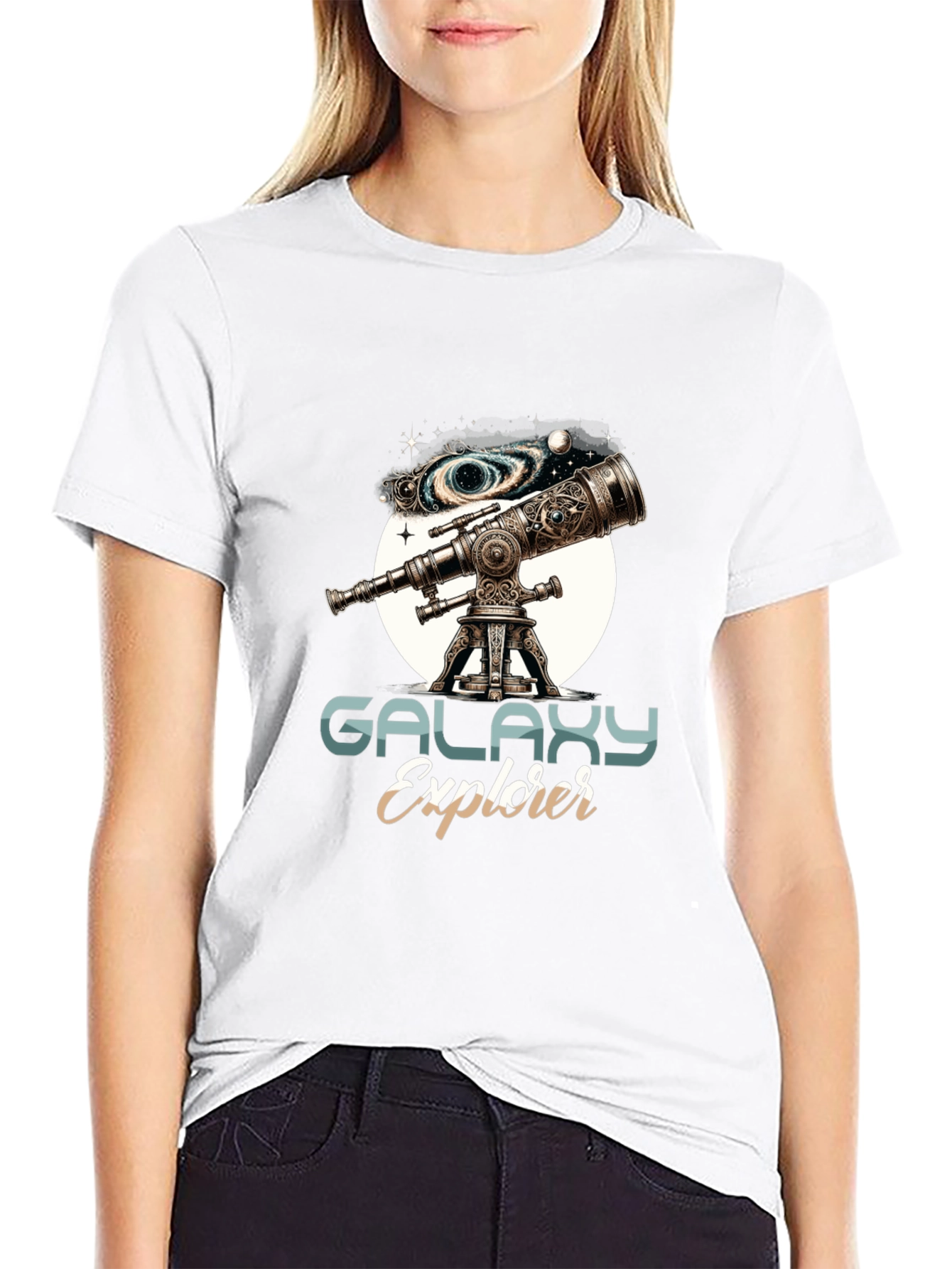 Galaxy Explorer Tee - Telescope Design