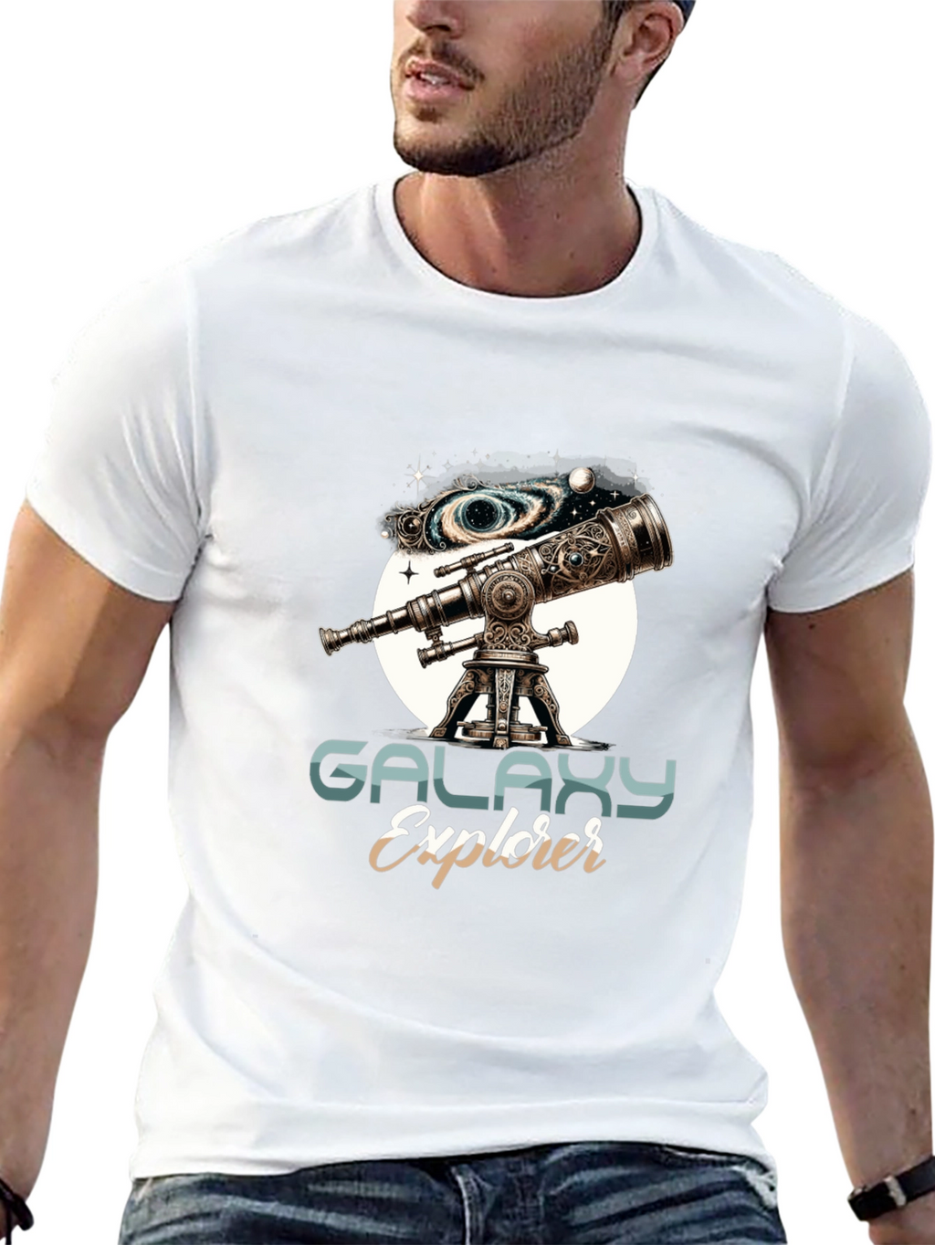 Galaxy Explorer Tee - Telescope Design