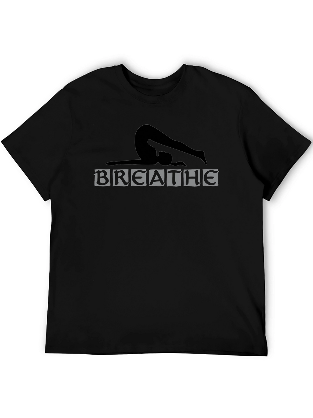 Yoga Pose Graphic Tee - Breathe