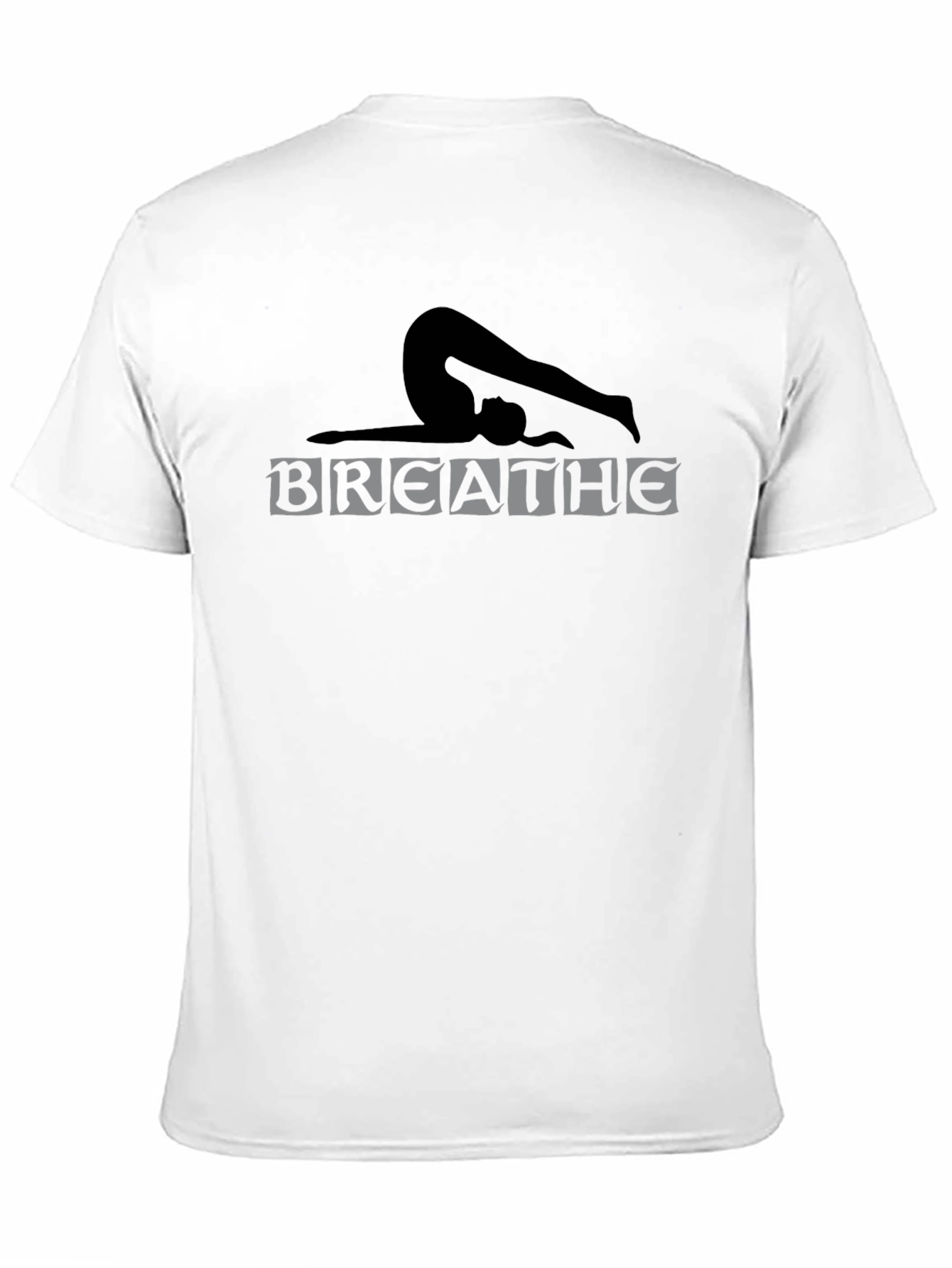 Yoga Pose Graphic Tee - Breathe
