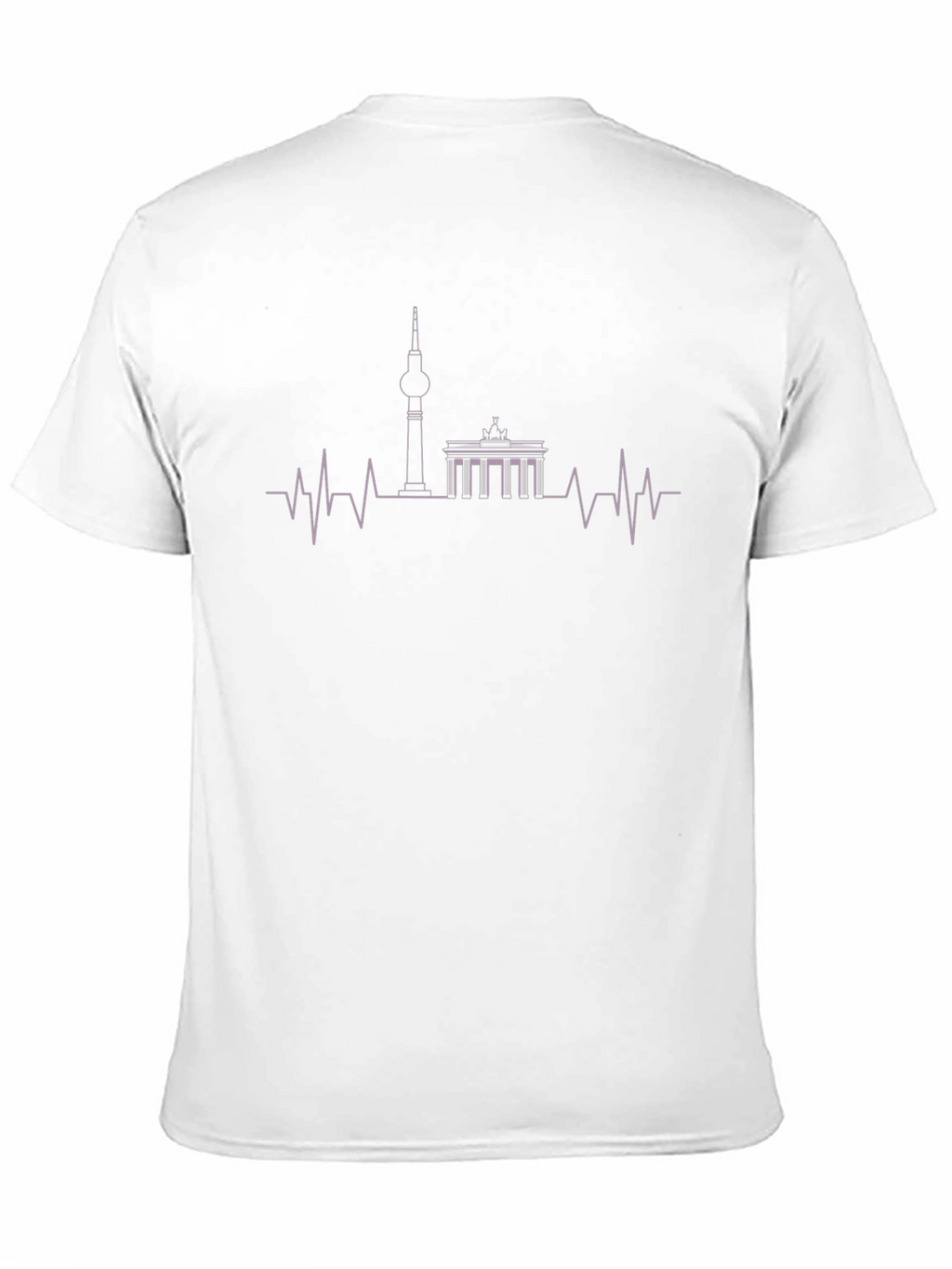 Berlin Skyline Heartbeat T-Shirt
