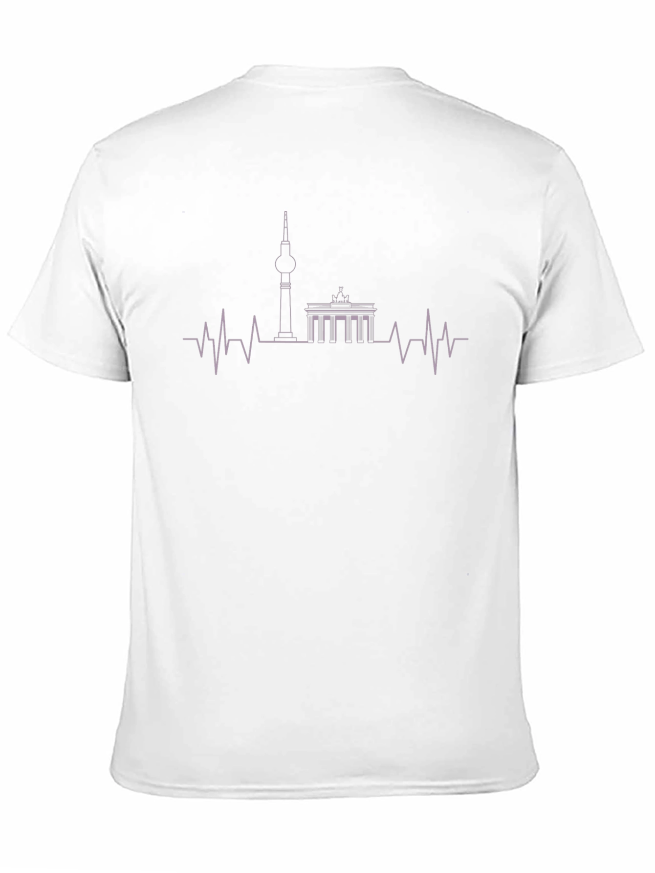 Berlin Skyline Heartbeat T-Shirt