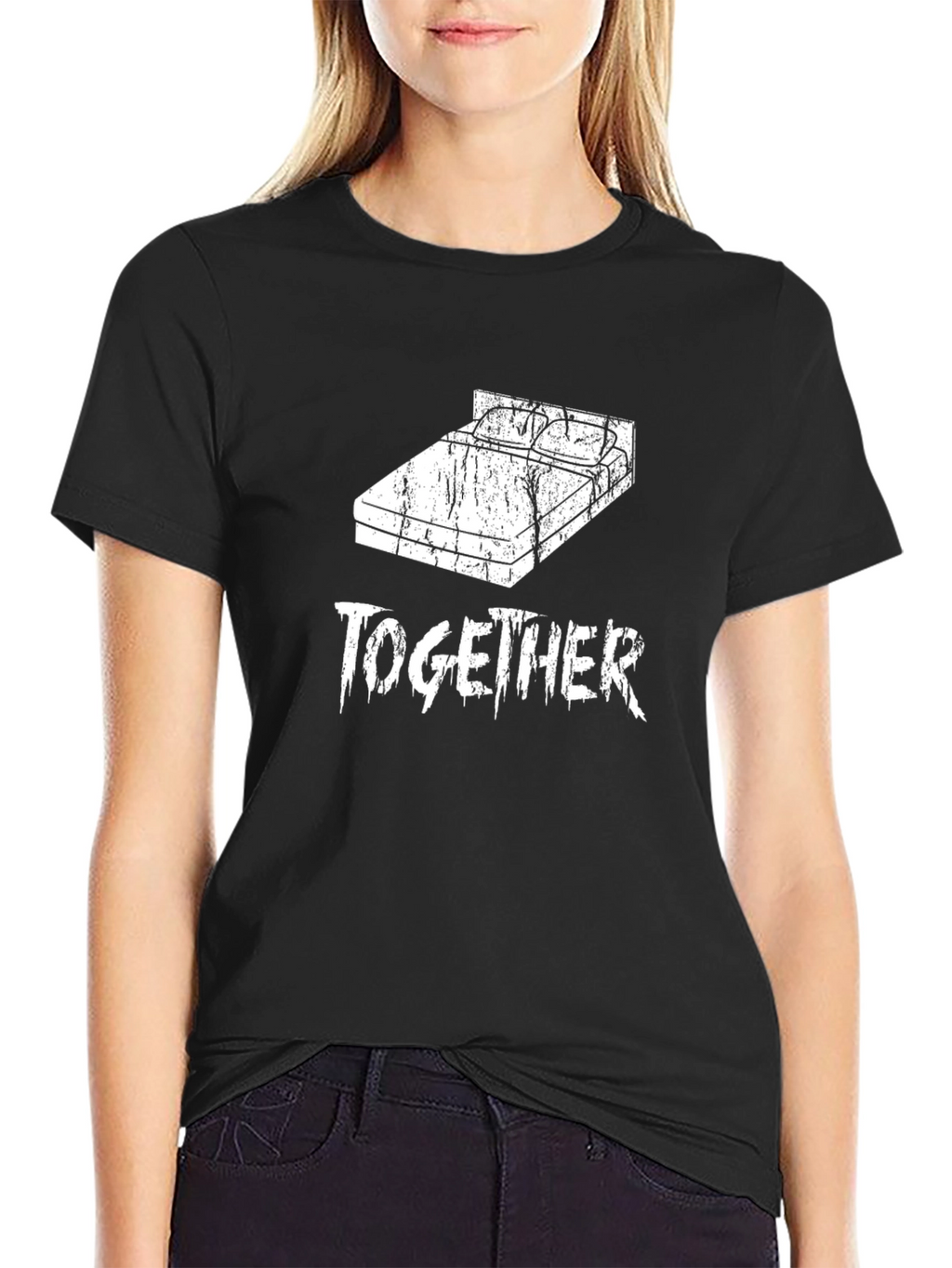 Together in Bed Graphic T-Shirt