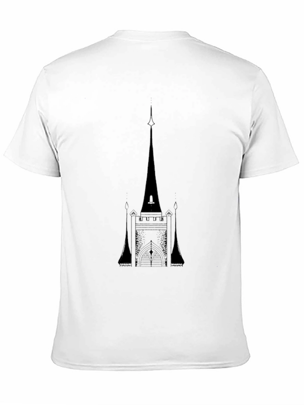 Gothic Castle Tee - Dark Style