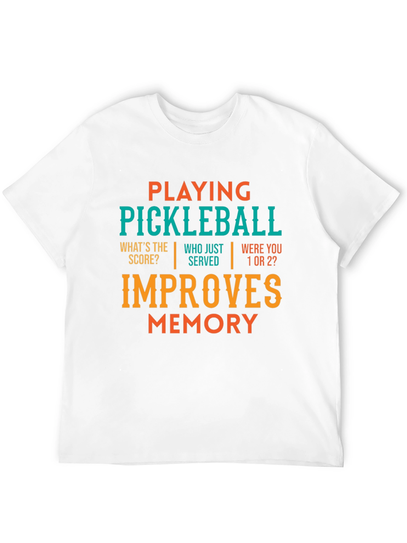 Pickleball Memory Improvement T-Shirt