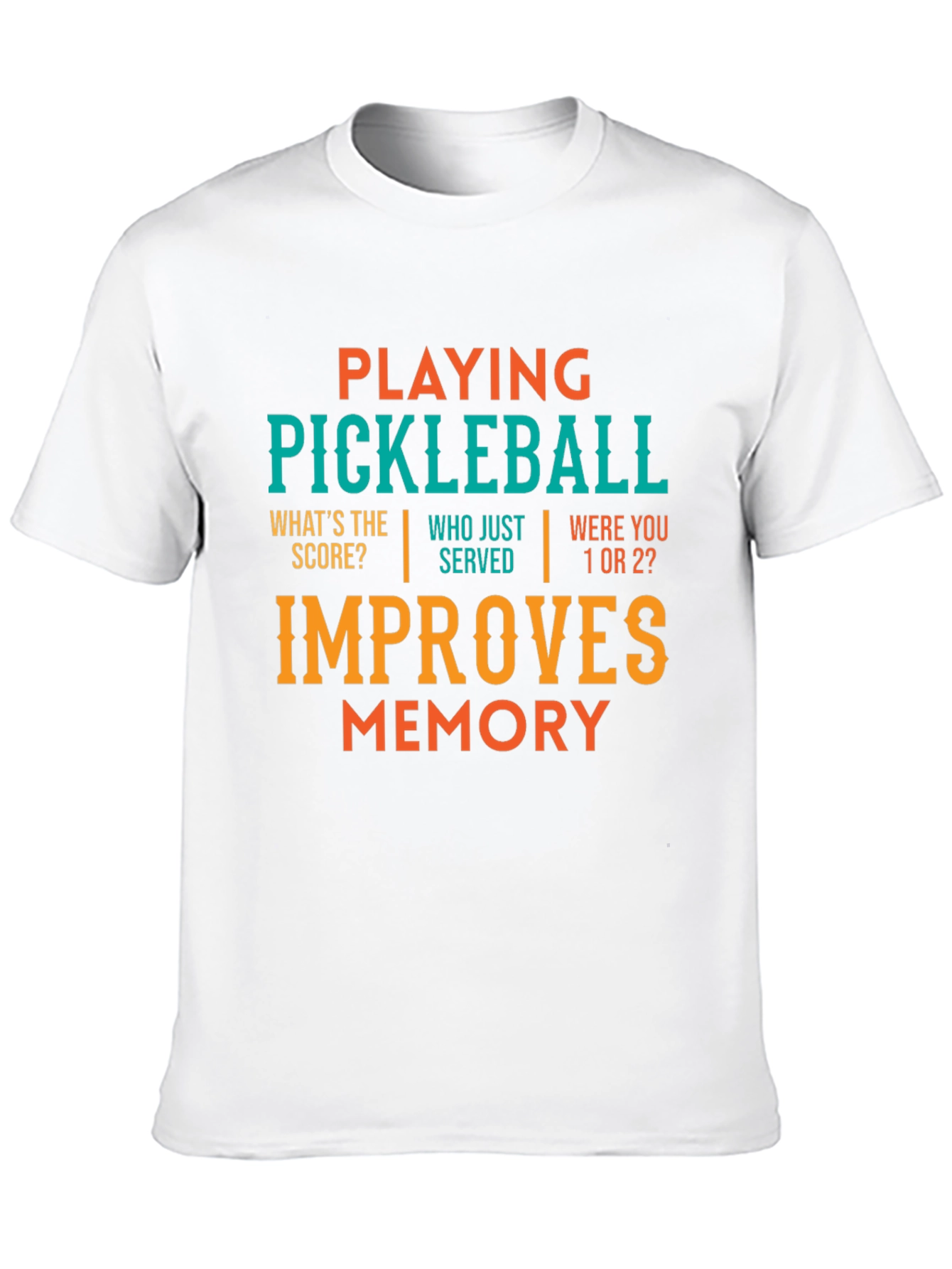 Pickleball Memory Improvement T-Shirt