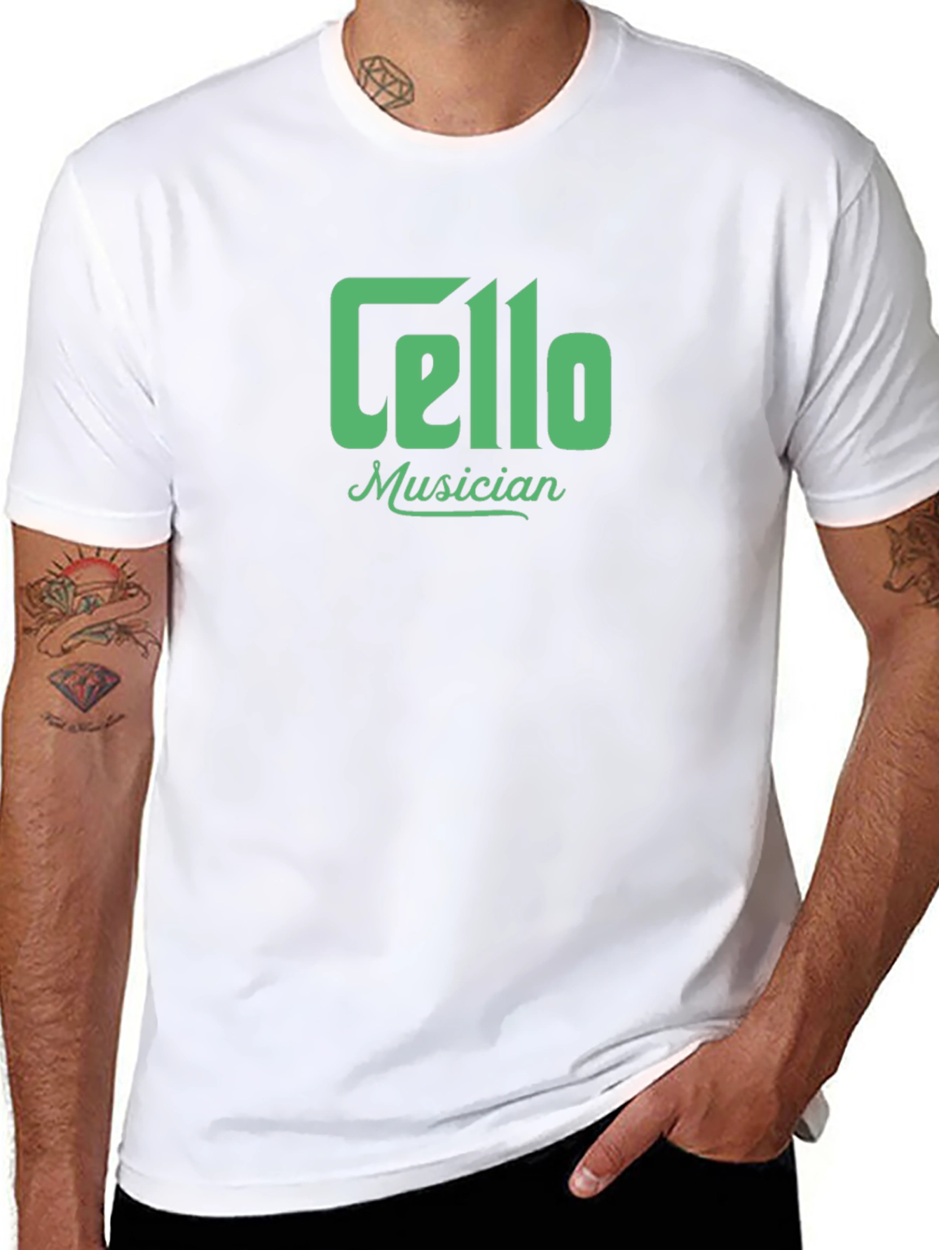 Cello Musician T-Shirt - Music Lover Tee
