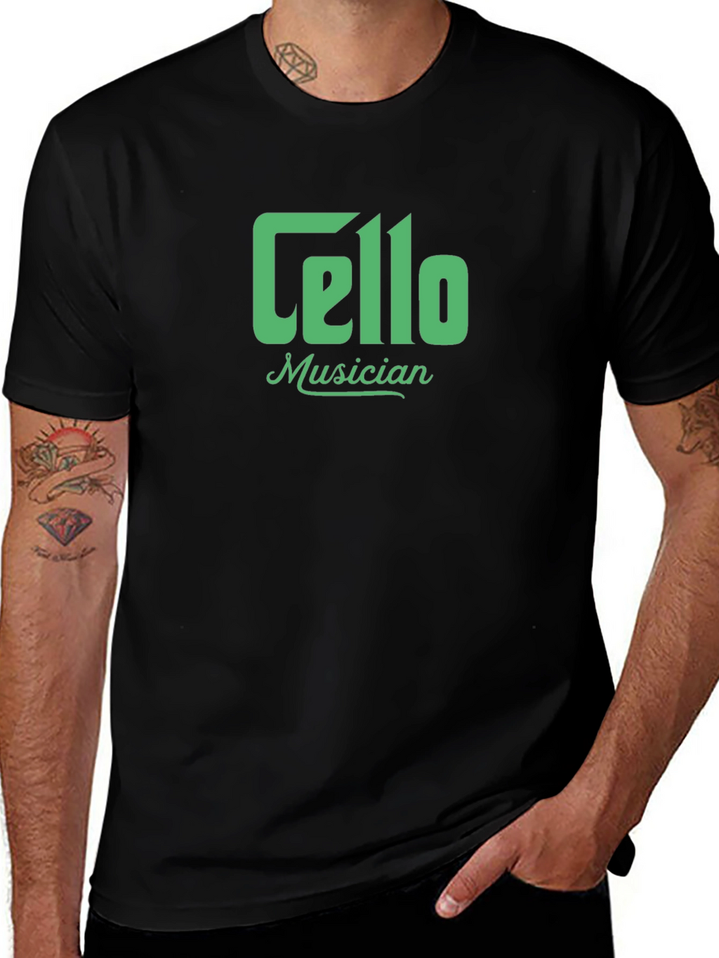 Cello Musician T-Shirt - Music Lover Tee