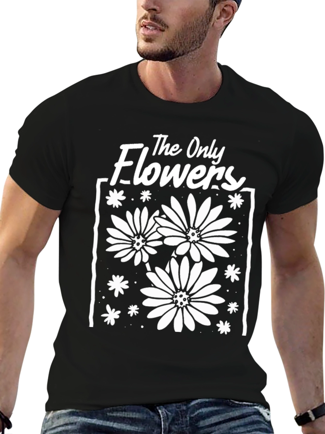 The Only Flowers Graphic T-Shirt