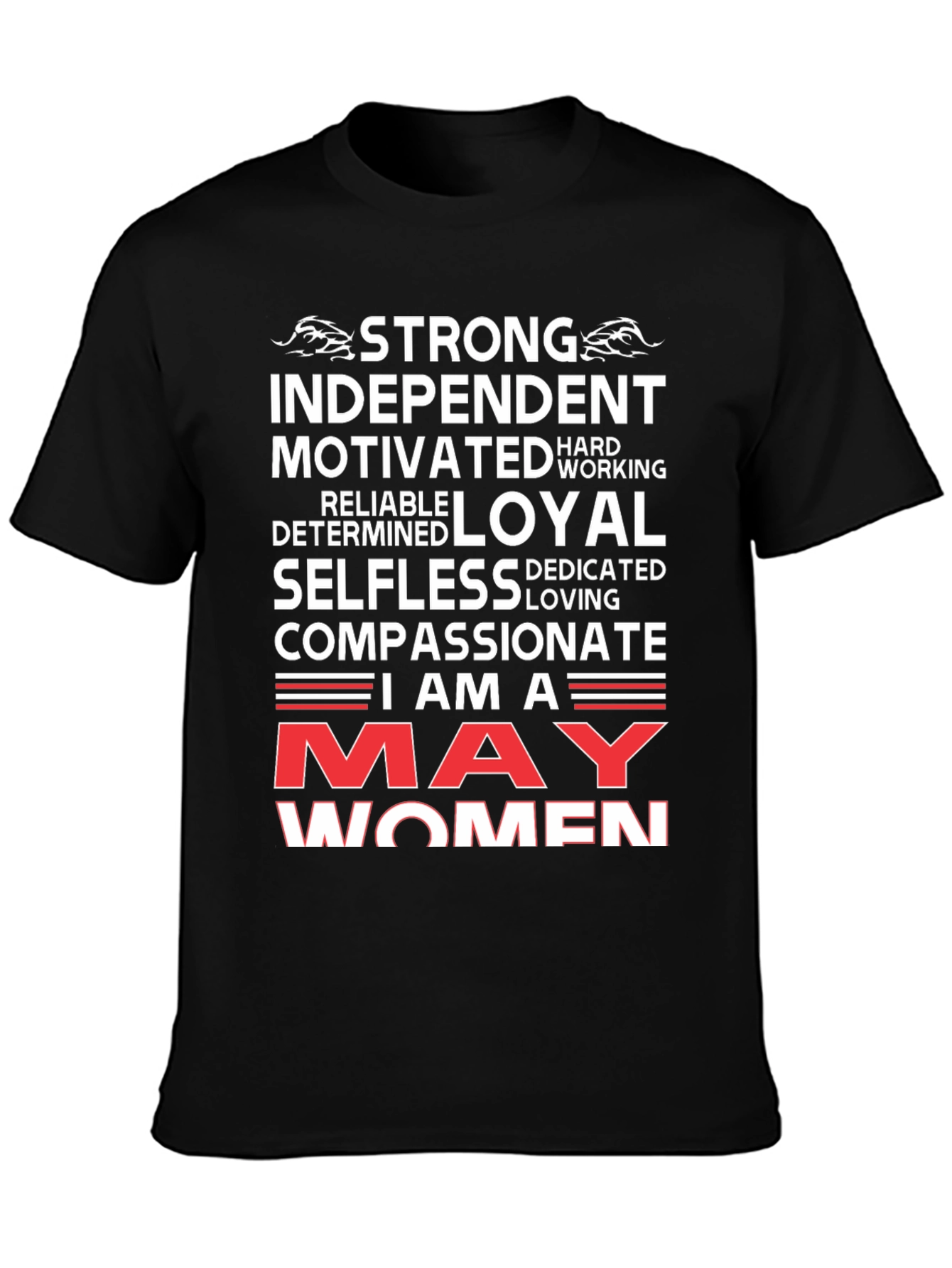 Strong May Women Graphic Tee